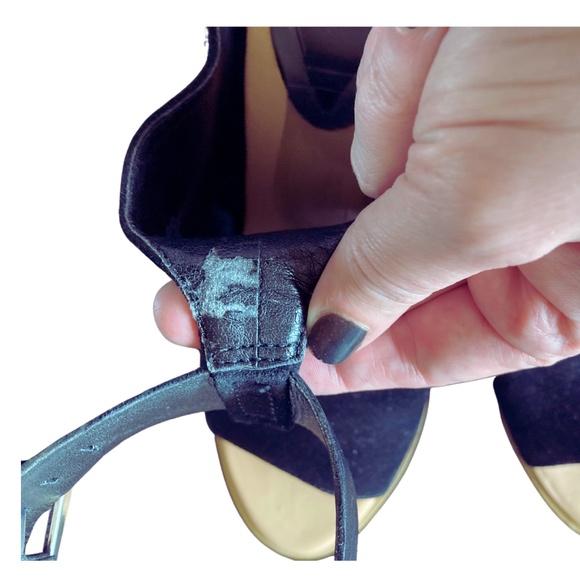 Sexy, Stacked 3" Peep-Toed Heeled Sandals - Picture 7 of 7